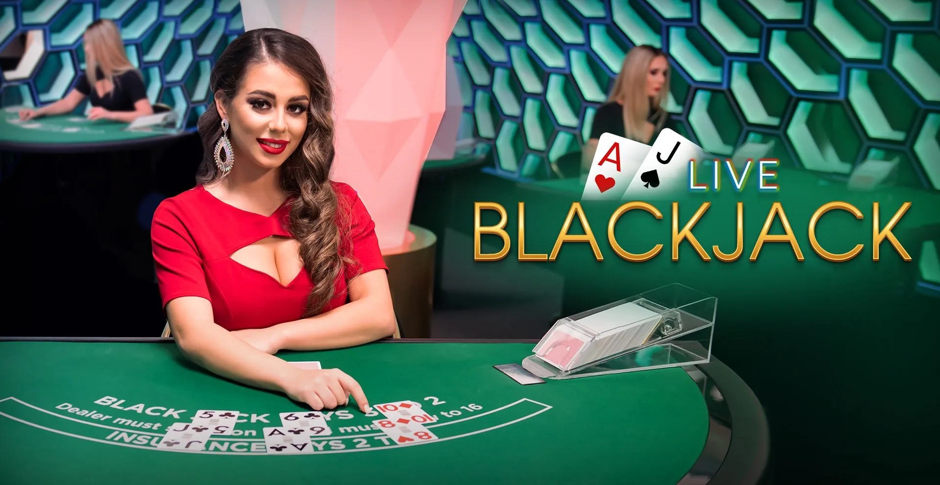 Live Blackjack Casino Tisch