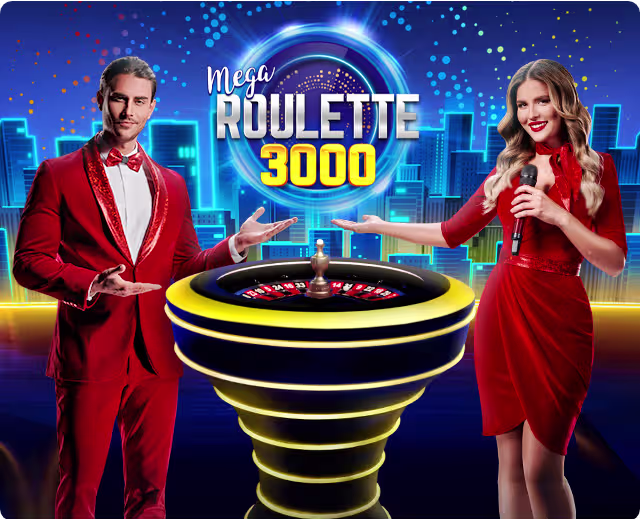 Mega Roulette 3000 Live Casino Spiel